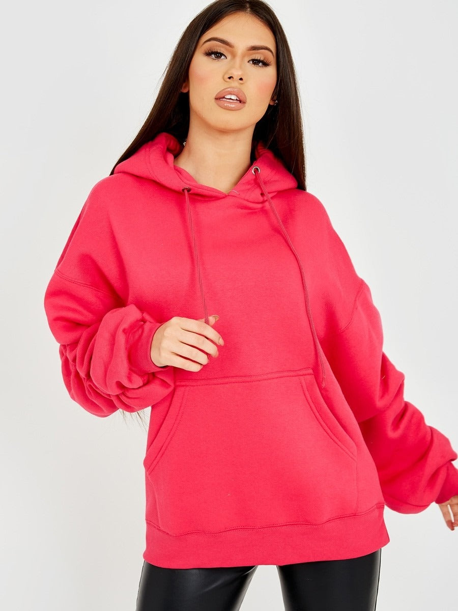 Cerise discount pink hoodie