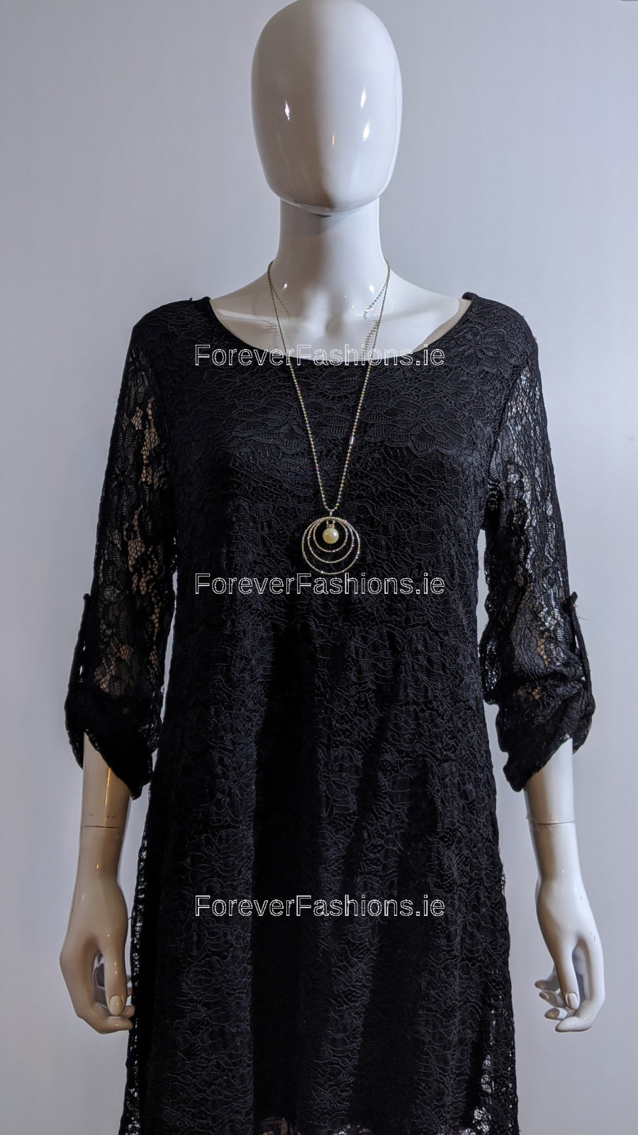 Black Lace Dress