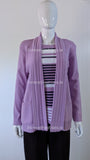 Lavender Stripe Twinset Jumper