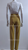 Mustard Slim Fit Trouser