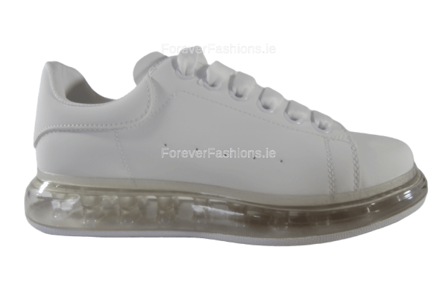 White Clear Sole Runner